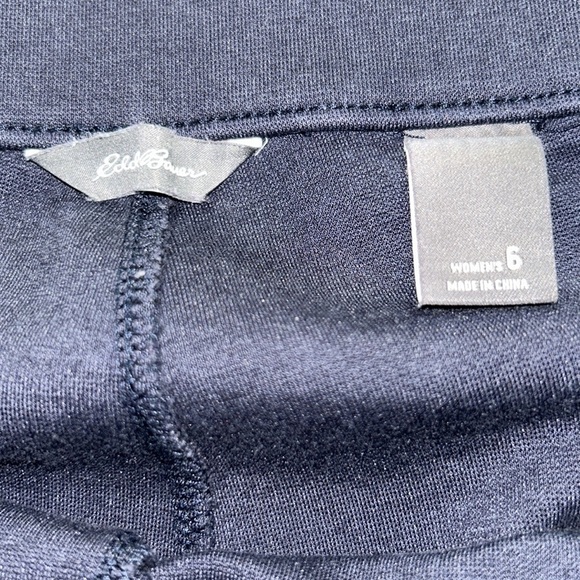 Eddie Bauer Deep Navy Leggings Size 6 - Picture 3 of 4